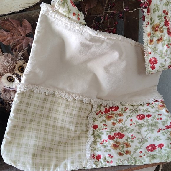 Custom Market Bag ~ / Unbleached Muslin Spring/Summer Prints ~ Custom Make ~ New - Picture 3 of 7